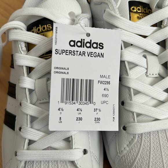Adidas Superstar, US5M/6.5W - Picture 10 of 10